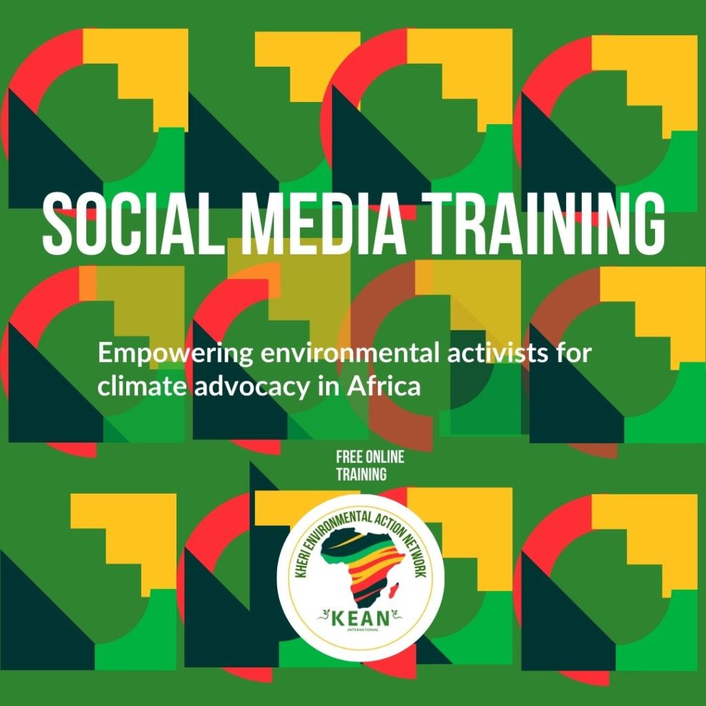 Calling All African Environment Activists - Free Social Media Training to Supercharge Your Advocacy!
