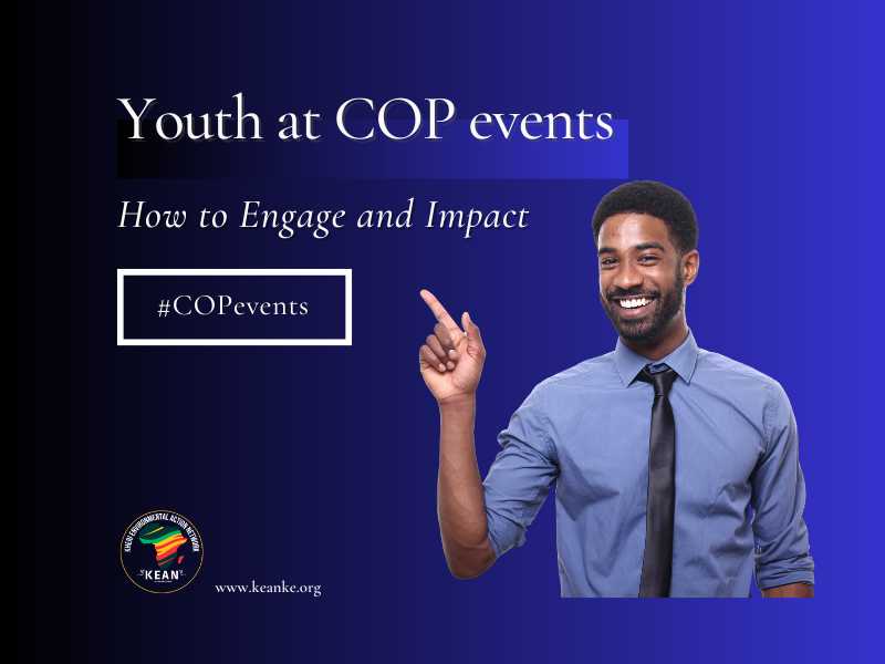 Youth at COP events : How to Engage and Impact